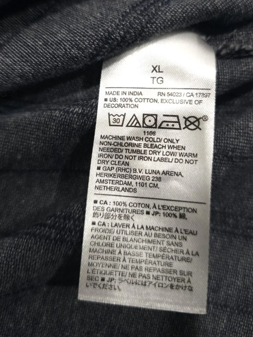 Banana Republic Blue/Gray men's short-sleeve polo shirt size XL vertical stripes
